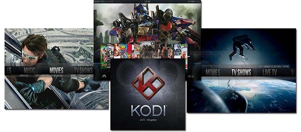 Latest KODI Media Centre - Launched direct from the RetroPie Menu